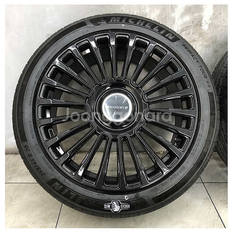 신품 휠 만소리st 20인치 블랙 휠타이어 카니발--5